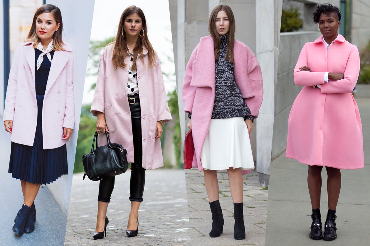 Le fashion blogger amano il rosa