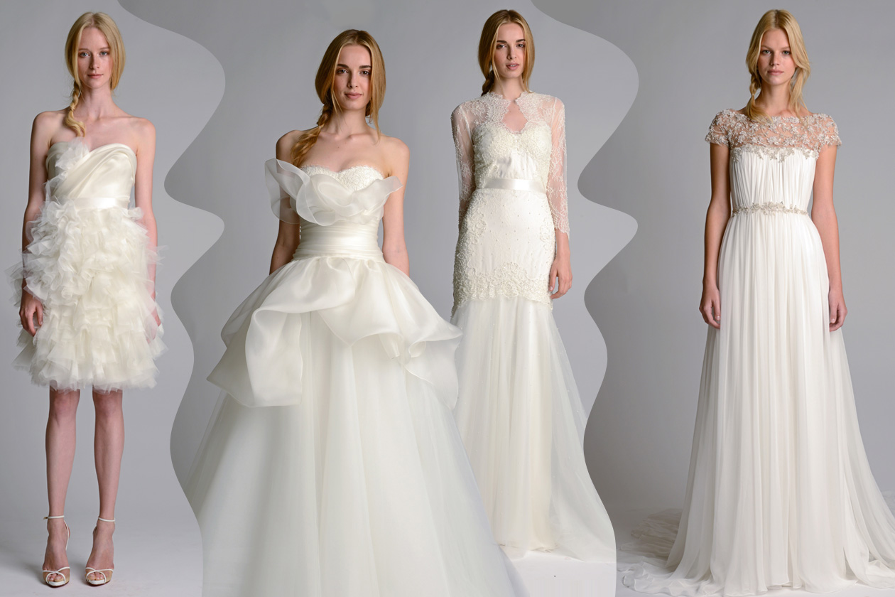 Marchesa: gli abiti da sposa della collezione Fall 2014