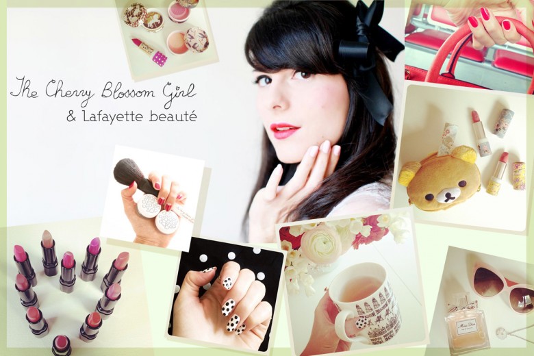 Alix Cherry del blog The Cherry Blossom Girl: i suoi beauty look e la sua linea di make up Lafayette