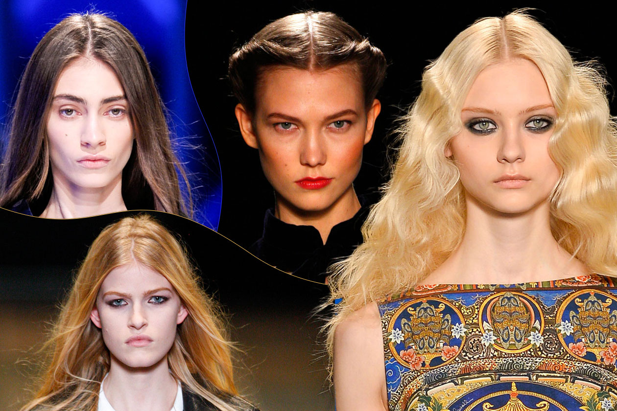 Trend Capelli A/I 2013: nuova vita alla riga in mezzo
