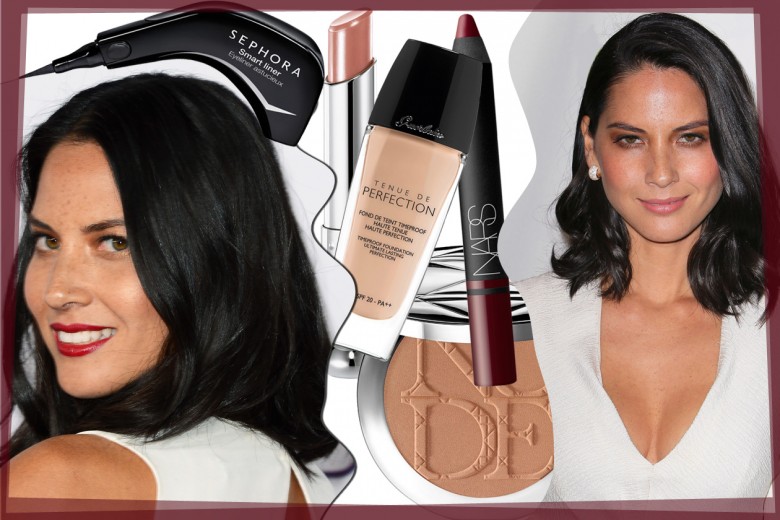 Olivia Munn beauty look: incarnato radioso e sguardo intenso