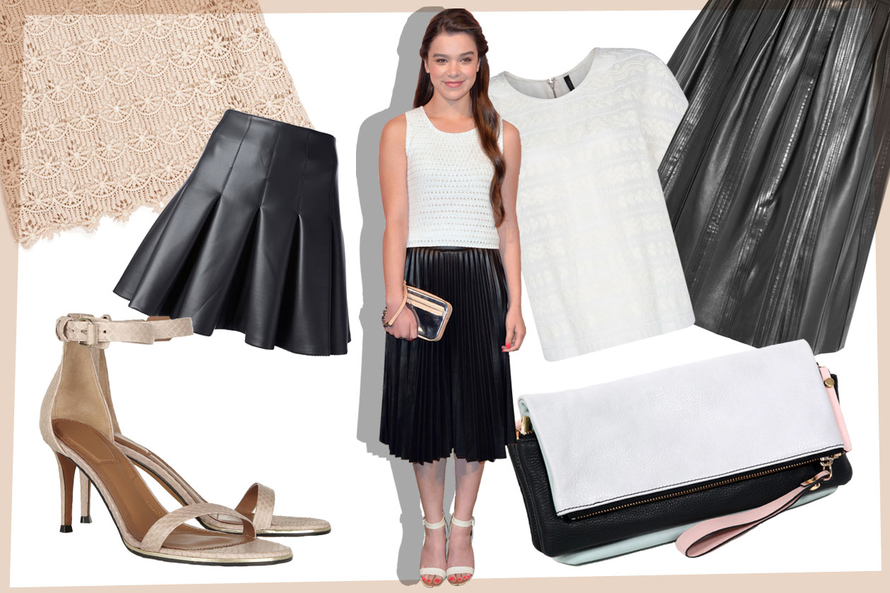 Copia il look “rock-mantic” di Hailee Steinfeld