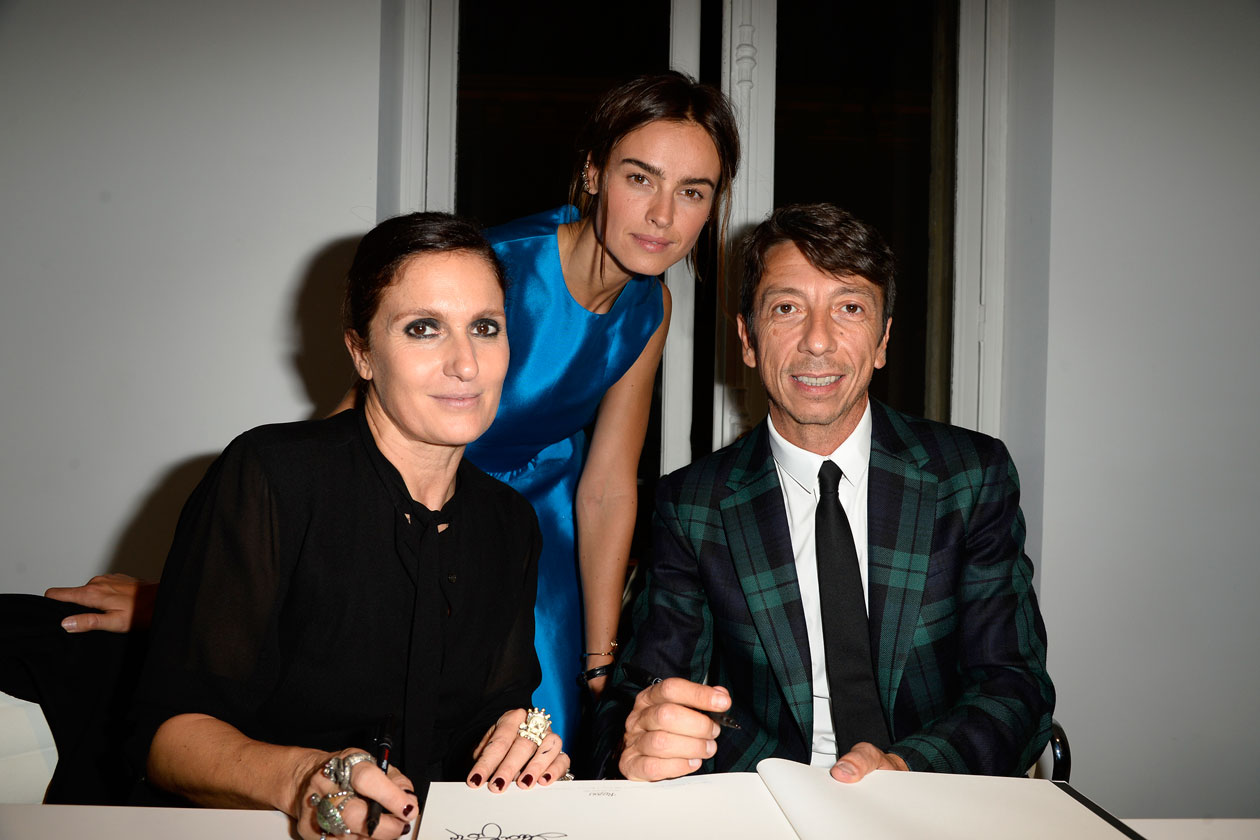 Maria Grazia Chiuri;Kasia Smutniak;Pierpaolo Piccioli (2)