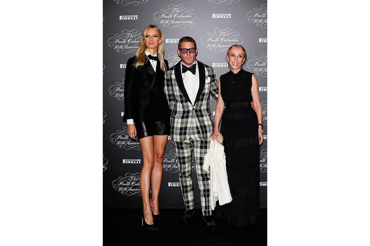 Karolina Kurkova, Lapo Elkann e Franca Sozzani