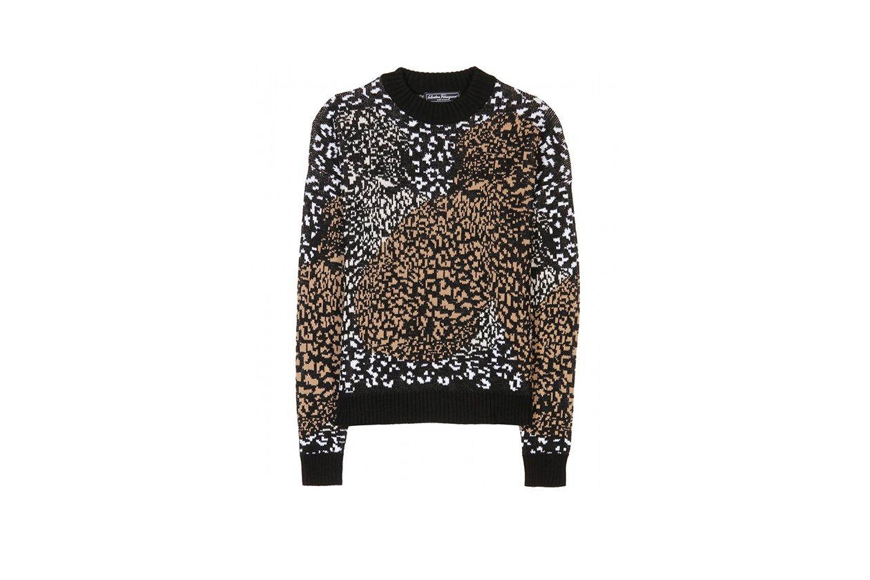 Fashion Toplist Animalier pullover salvatore ferragamo