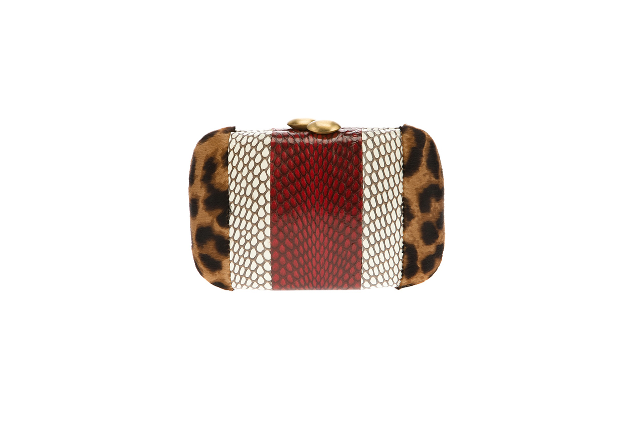 Fashion Toplist Animalier serpui marie clutch