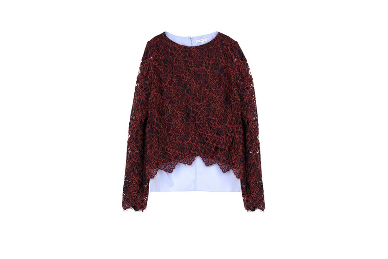 FASHION November Red blusa carven