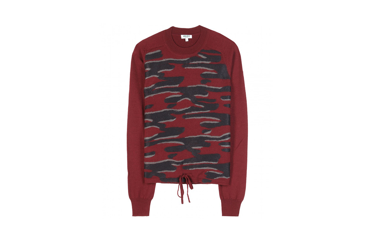 FASHION November Red Kenzo pullover