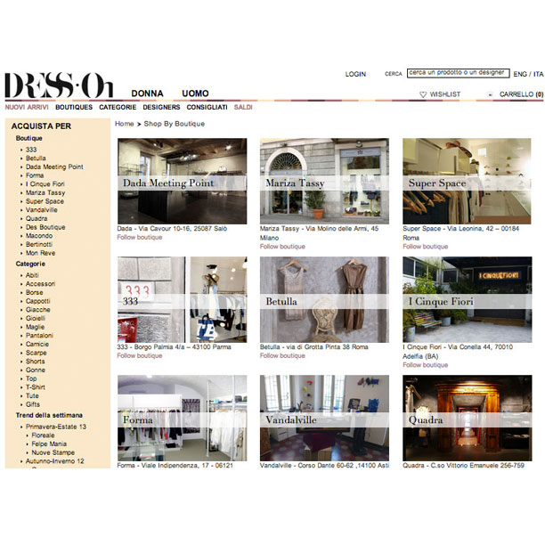Dress-on.it è il nuovo e-commerce che promuove il Made in Italy