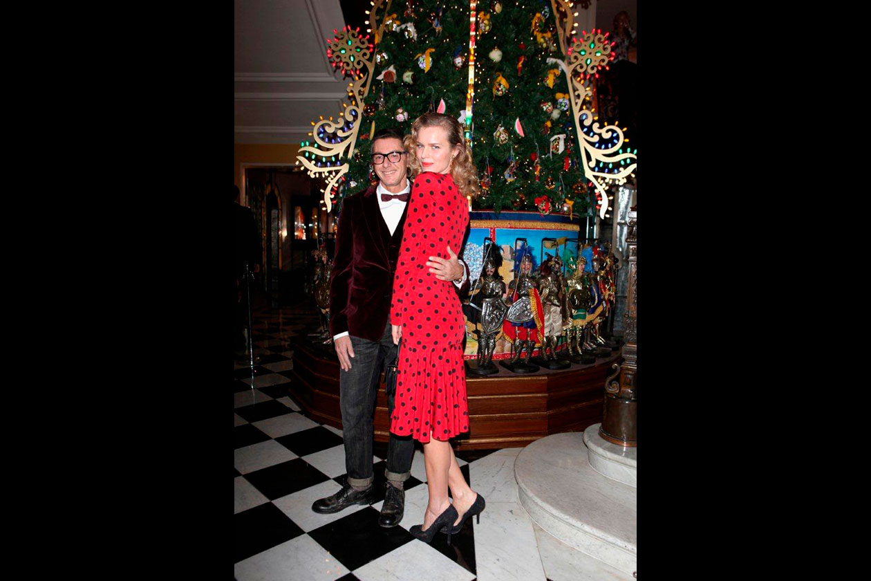 Dolce&Gabbana firma l’albero di Natale di Claridge’s