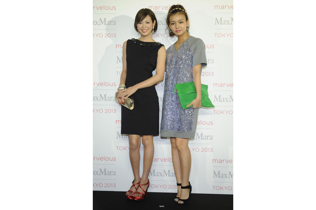 sayuri iwata in max mara mikiho niwa