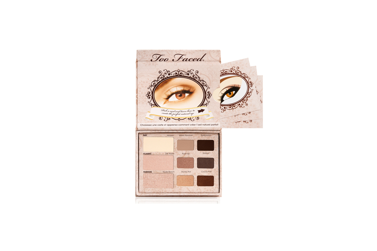 too faced natural eye shadow collection