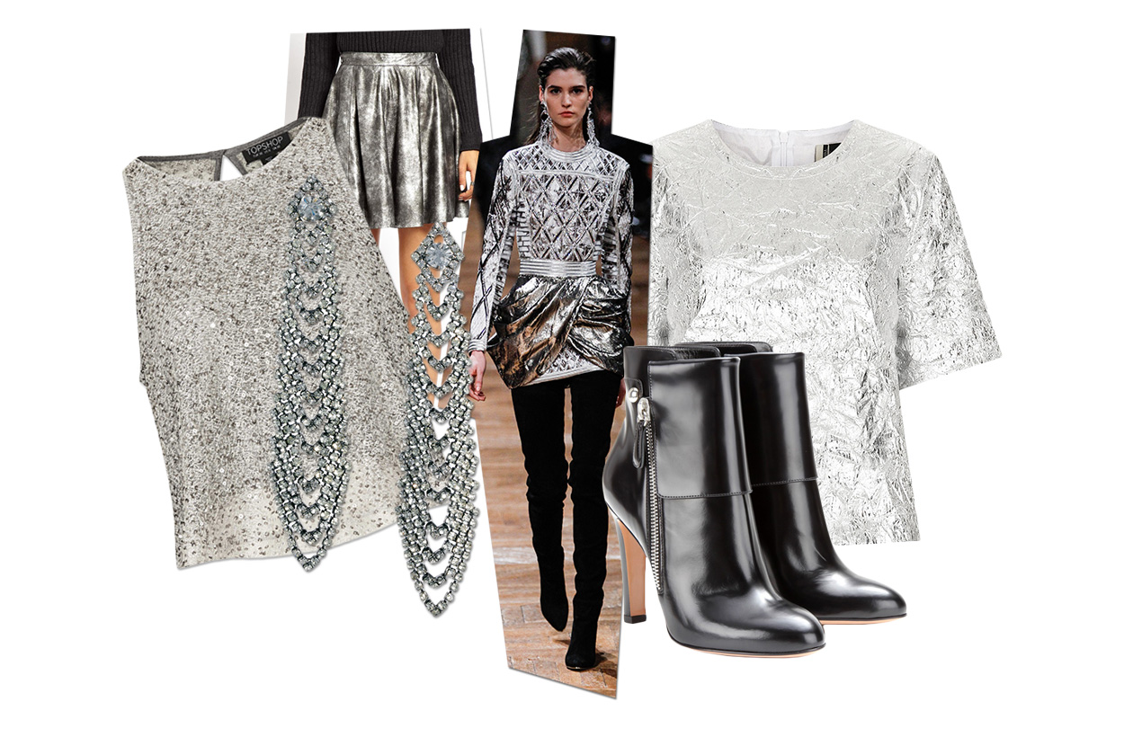 Fashion 6 look per Capodanno 00 Cover collage Sparkling Silver