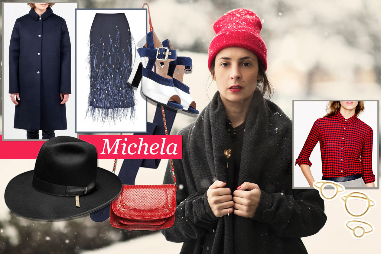 Fashion It girls Xmas look michela