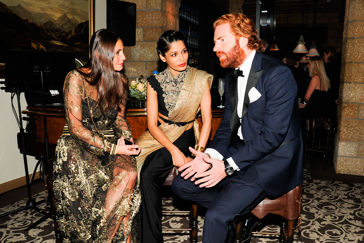 Patrick Liotard Vogt, Freida Pinto, Sabine Heller