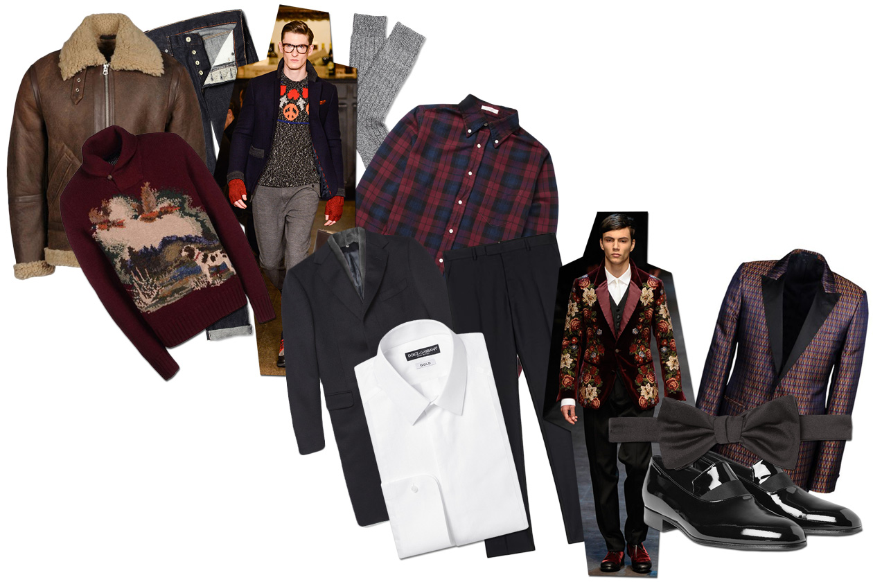 Natale: due look per lui