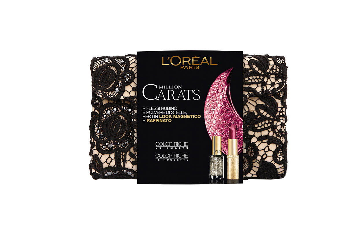 l oreal paris million carats pochette oro