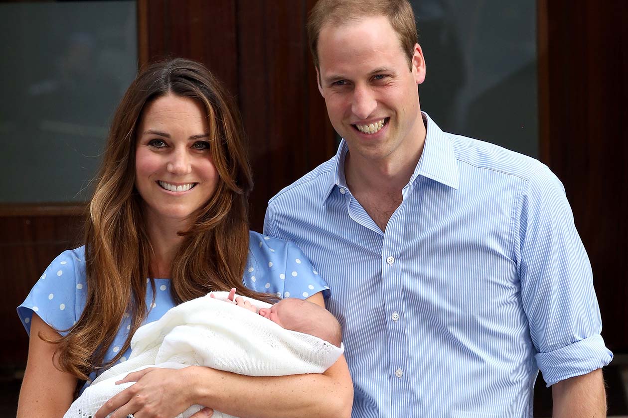 Al primo posto, inevitabilmente, la nascita del Royal Baby, che si è pure fatto attendere