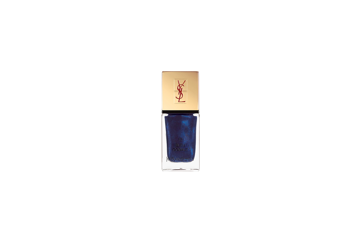 1 yves saint laurent la laque couture bleu cobalt