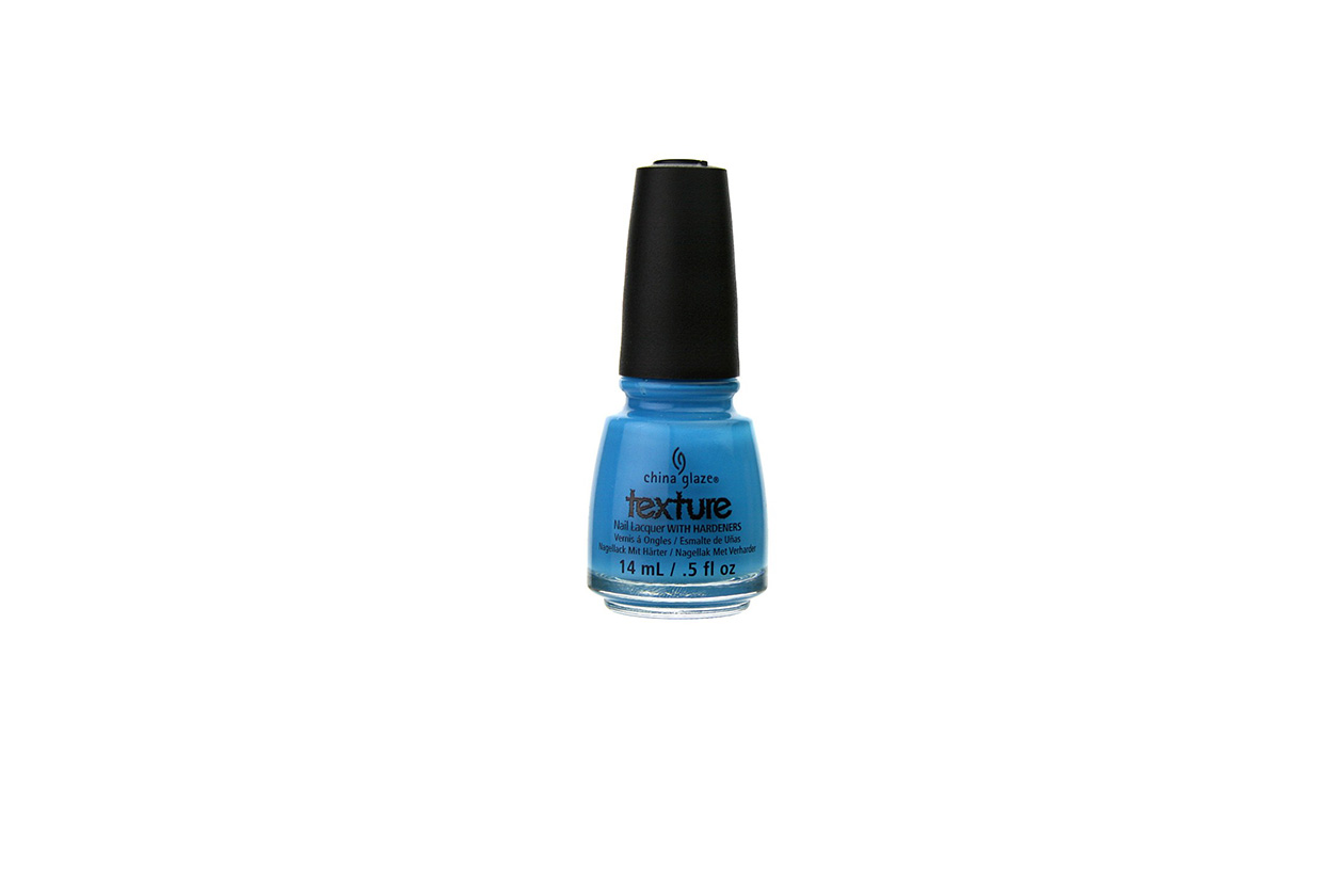 Beauty Placid Blue Manicure china glaze of coarse