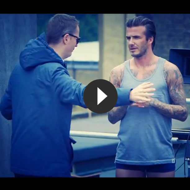 David Beckham Bodywear H&M, la campagna è stata girata da Nicolas Winding Refn