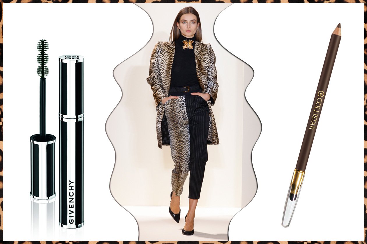 … E IN NERO: black&animalier (Emanuel Ungaro  – Givenchy  – Collistar)