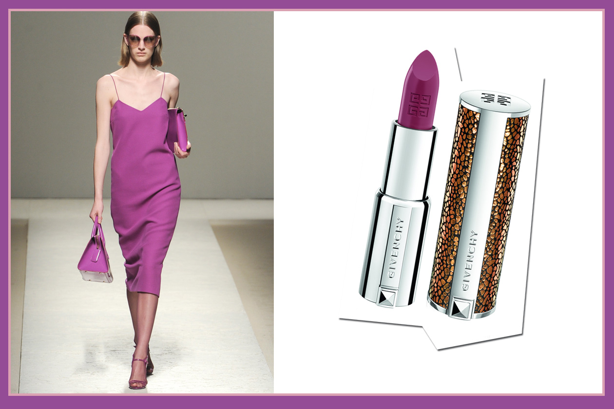 Per le serate più eleganti: il vestito Max Mara e Le Rouge N.311 di Givenchy