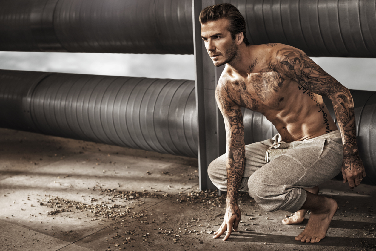 David Beckham nella nuova campagna H&M Bodywear