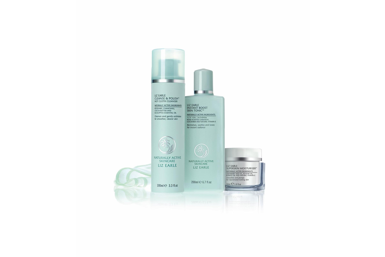 liz earle beauty routine