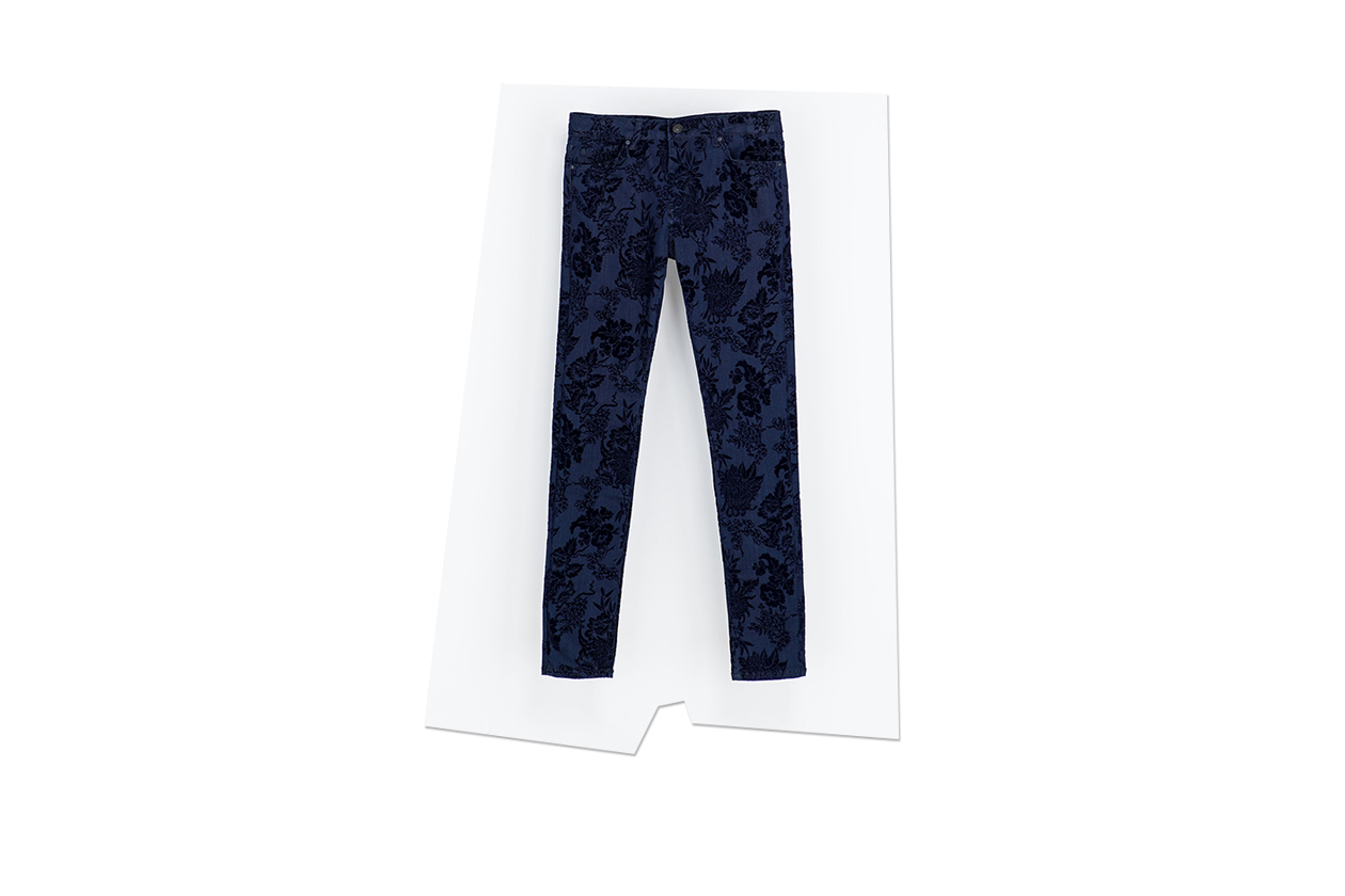 Fashion Sale zara jeans con stampa