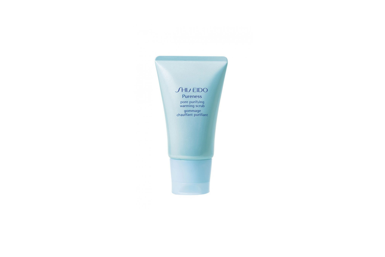 shiseido pore purifying warming scrub
