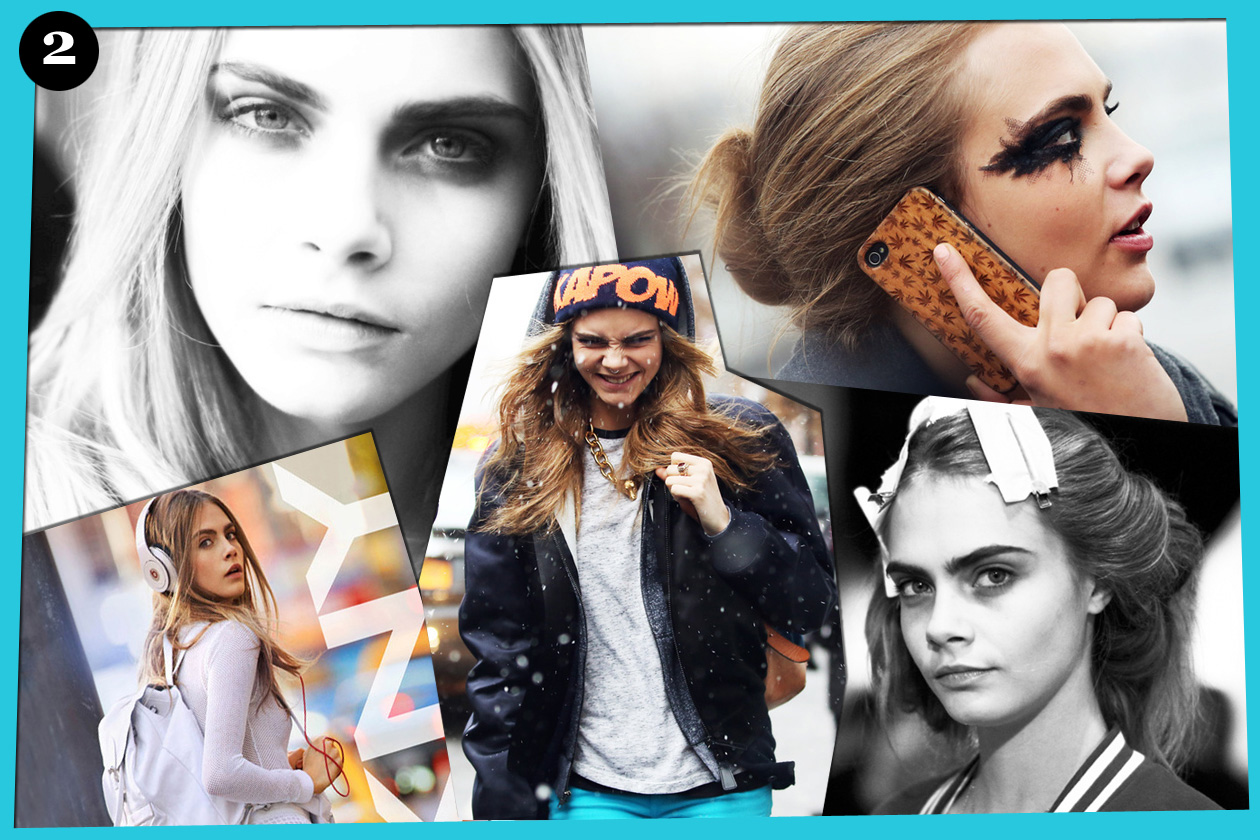 02 Cara Delevingne collage