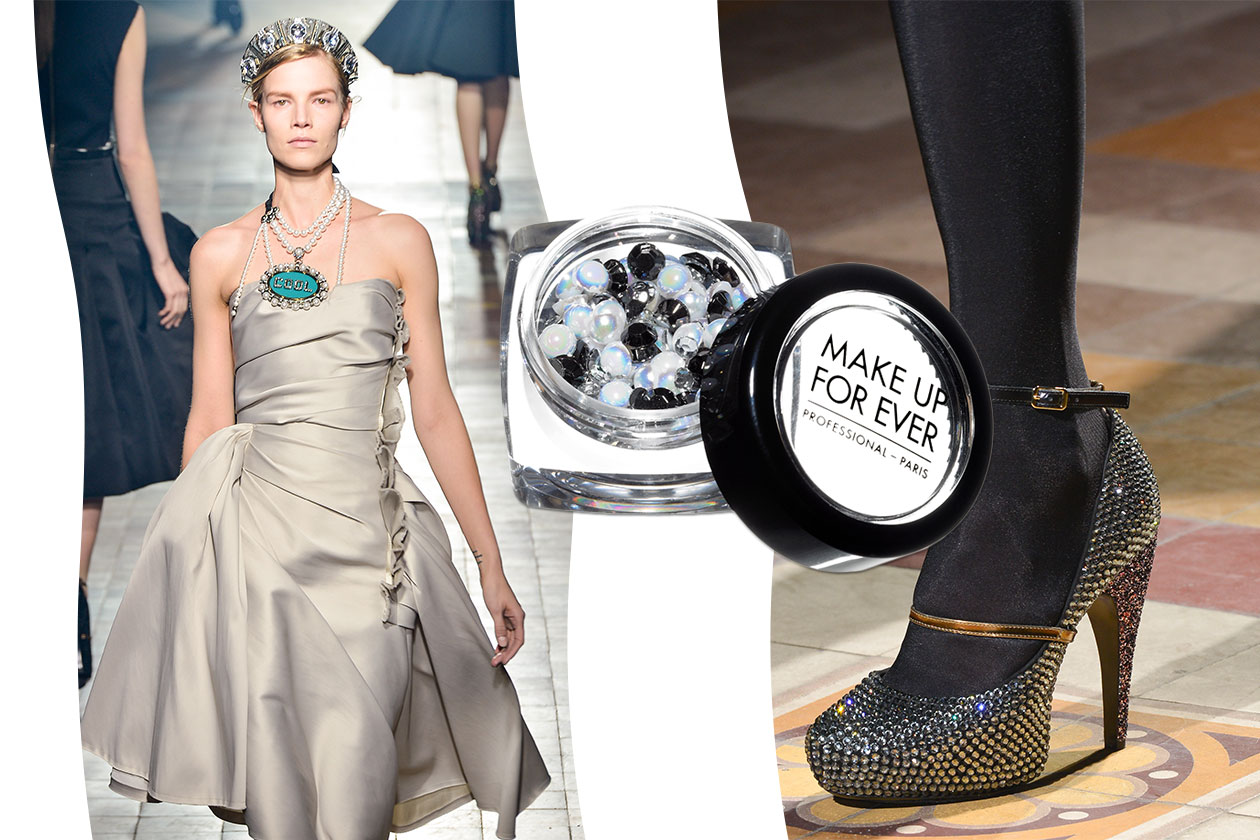 A TUTTO STRASS: come piccole pietre preziose (Lanvin – Make Up For Ever)