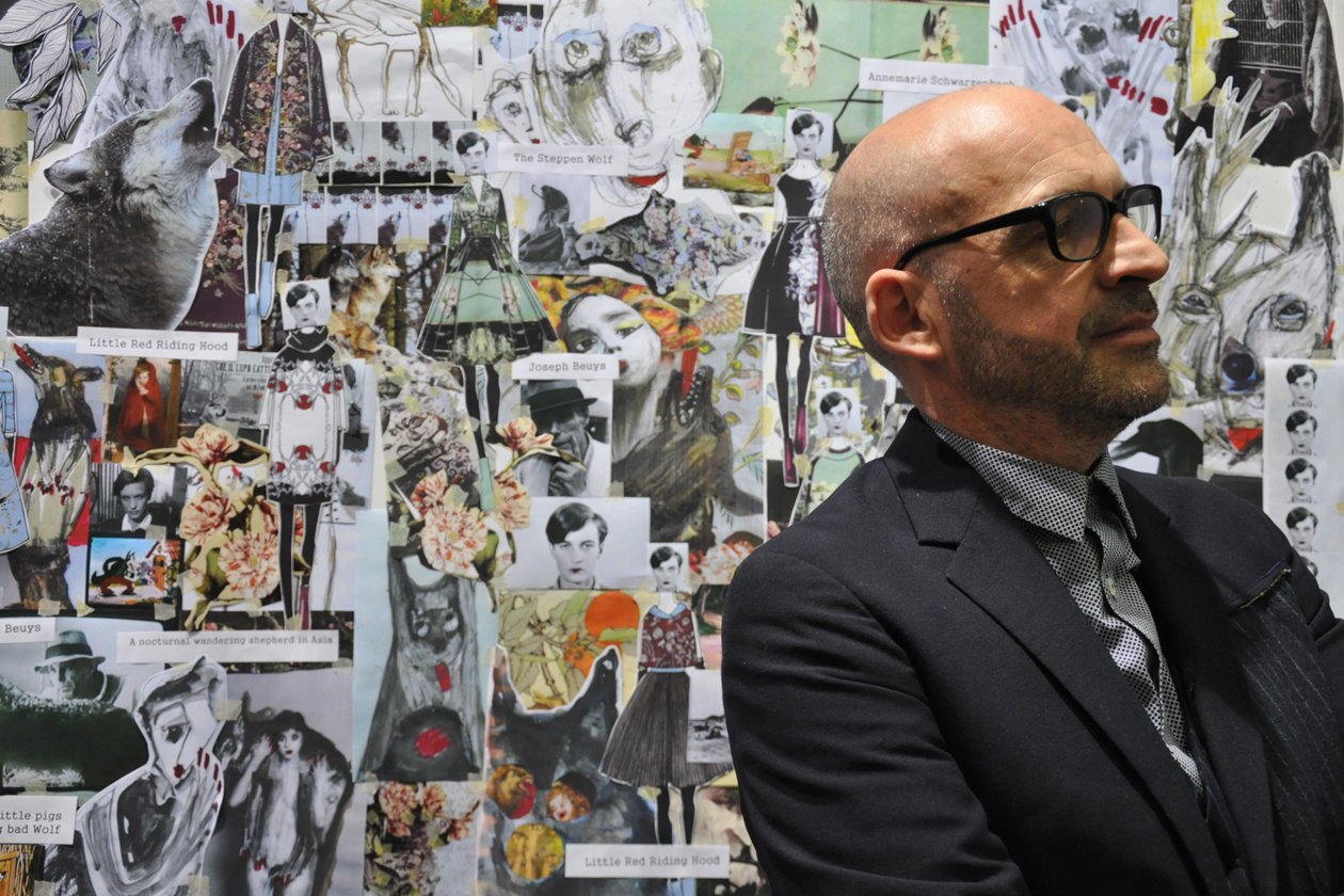 Antonio Marras e la moodboard della sfilata autunno/inverno 2014-15