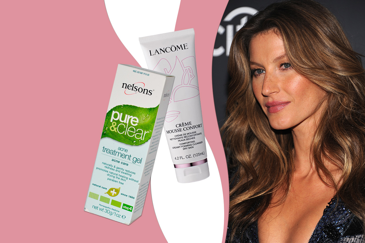 GISELE BÜNDCHEN  DICE ADDIO ALLE IMPERFEZIONI: da sempre lotta contro punti neri acne (Nelsons – Lancôme)