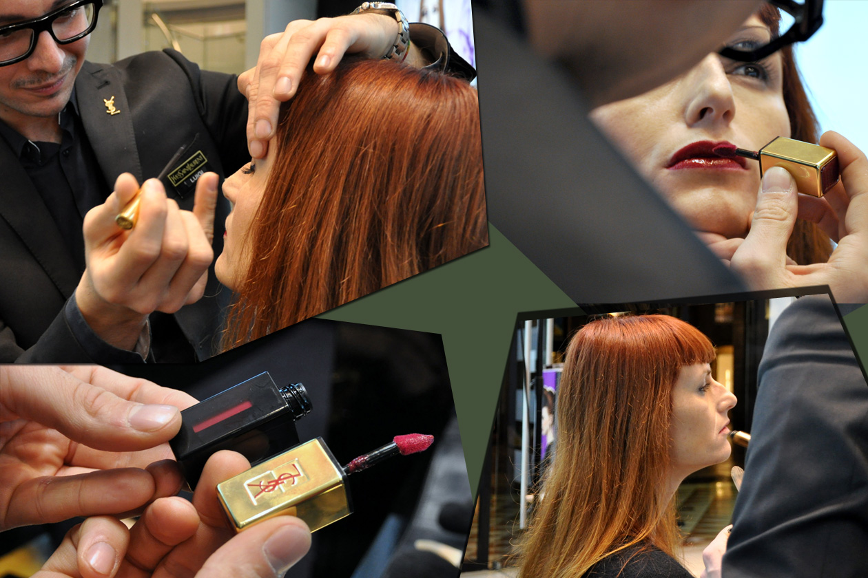 Step by Step: il make up per Sara Moschini, senior fashion editor di Grazia.IT, realizzato dai make up artist YSL