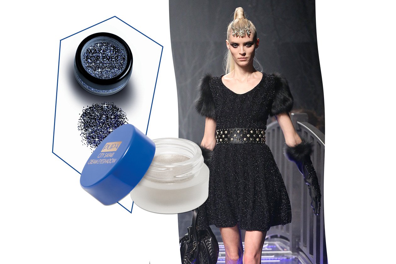 THE DARK SIDE: il trucco dal finish punk chic (Pupa – Make Up For Ever – Philipp Plein)