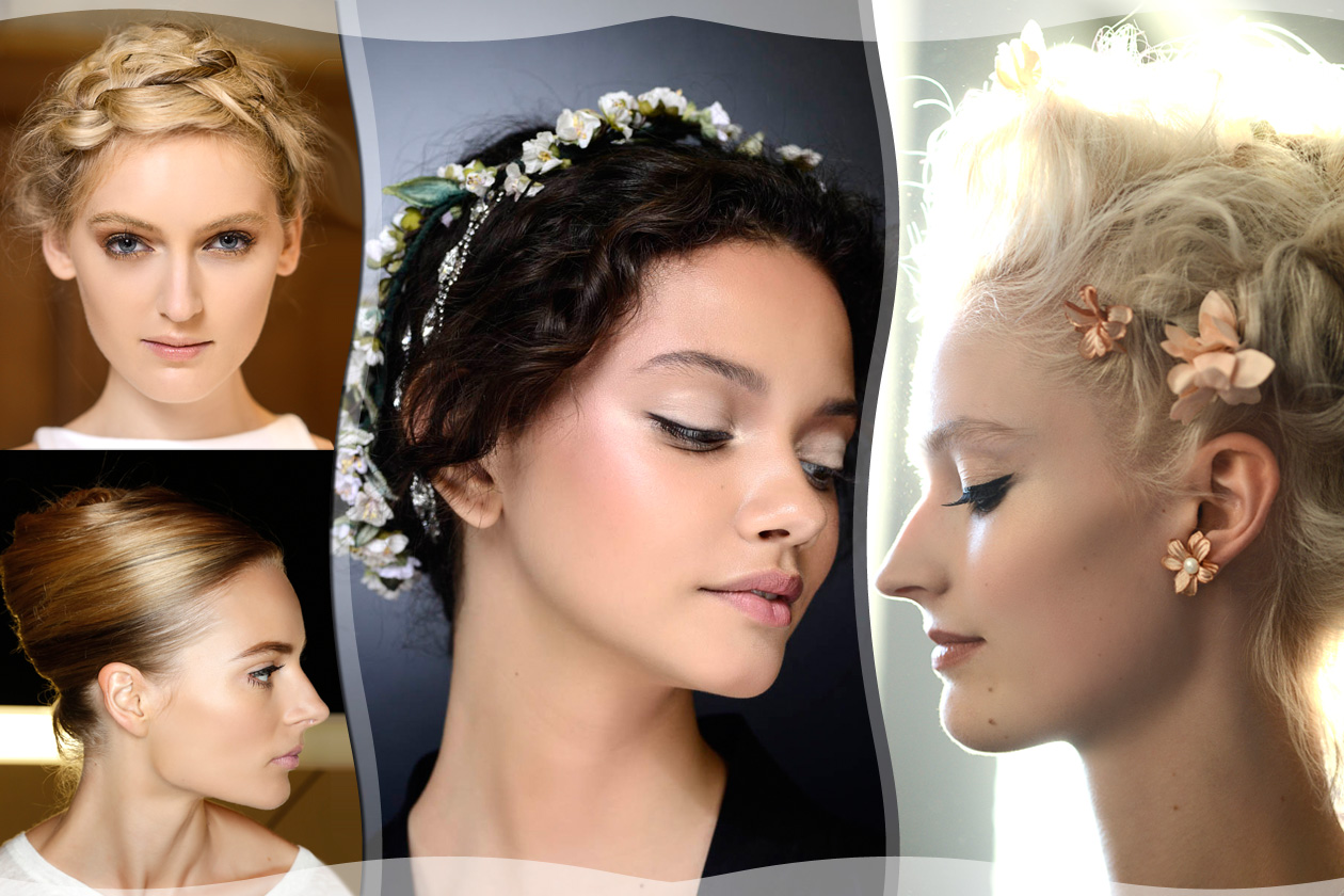 Acconciature per la sposa: idee dalle sfilate PE 2014