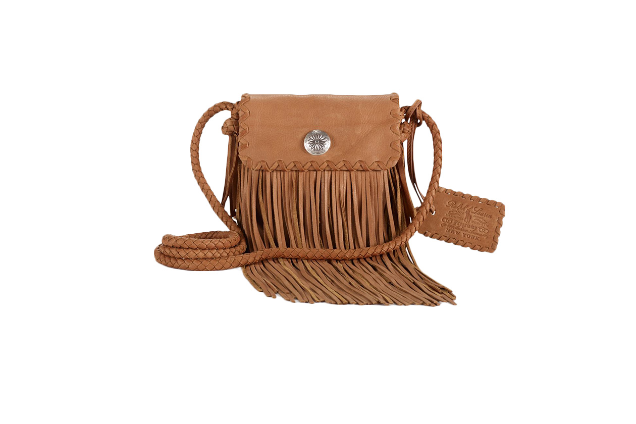 Fashion Fringes are back ralph lauren bag