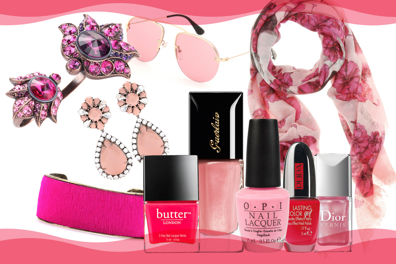 Manicure in Rosa: gli smalti rosa e gli abbinamenti nail & fashion 2014