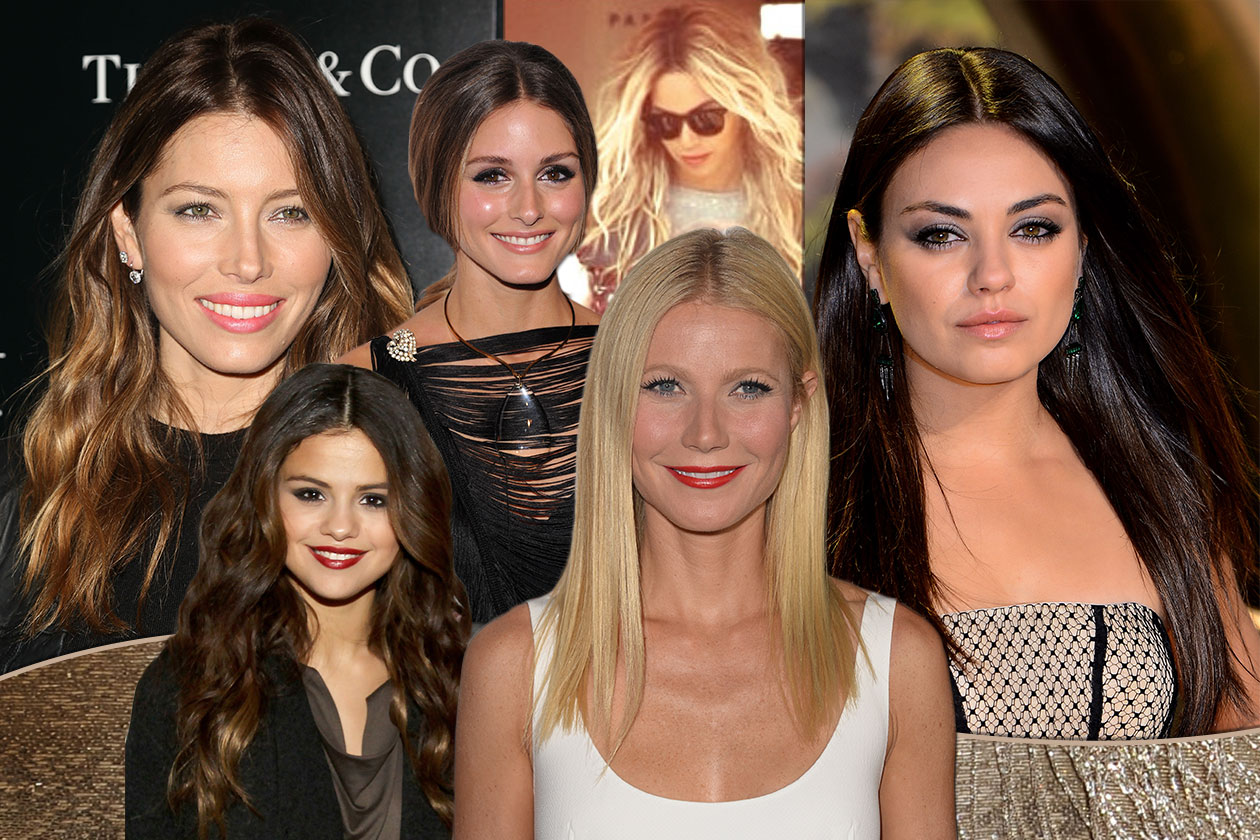 Capelli con riga centrale: le acconciature delle celebrity da Kate Moss a Beyoncé