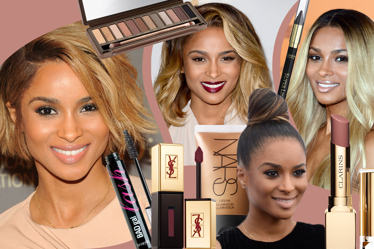Ciara: beauty look solare e occhi da gatta