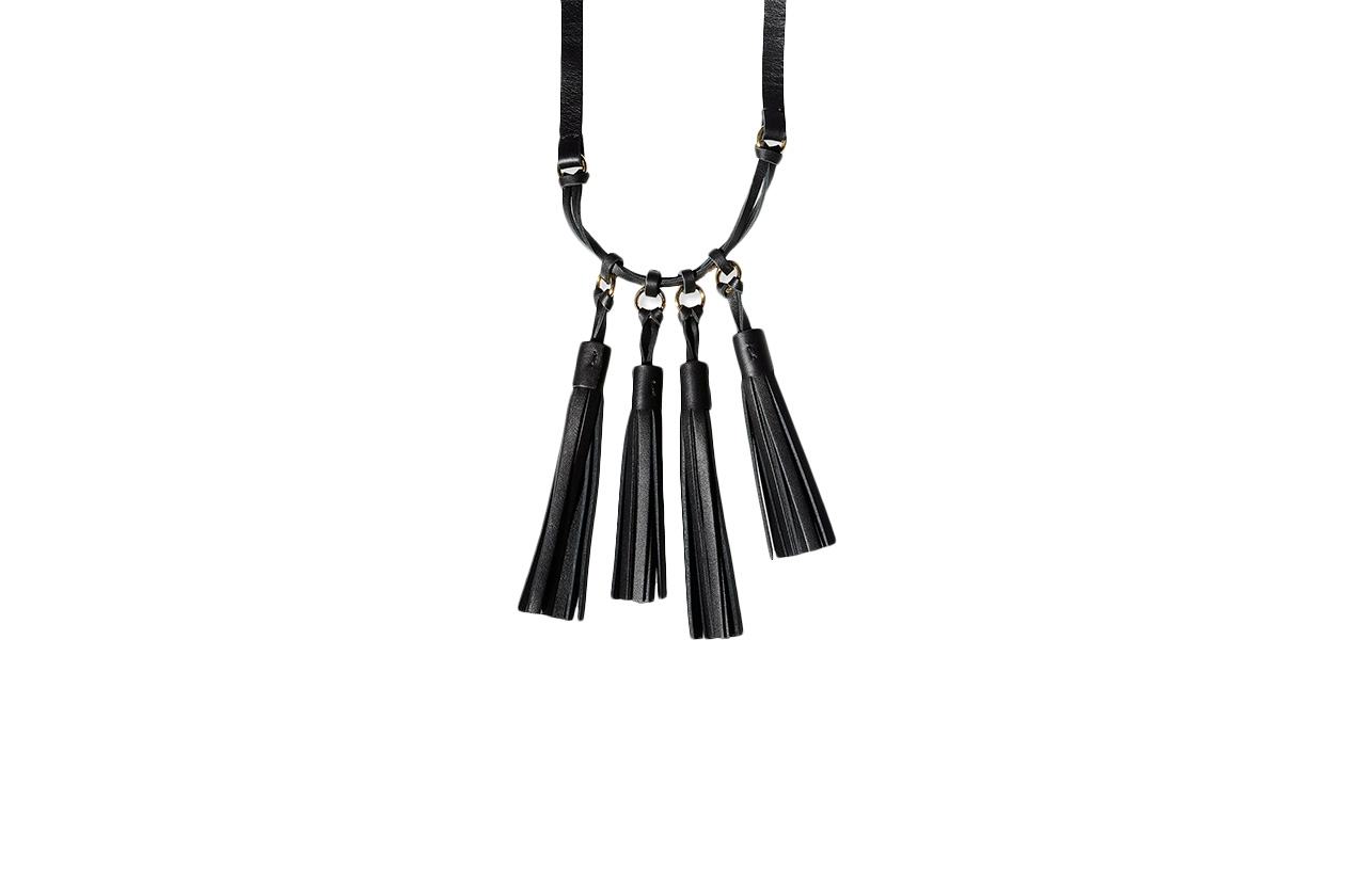 Fashion Fringes are back marni necklace