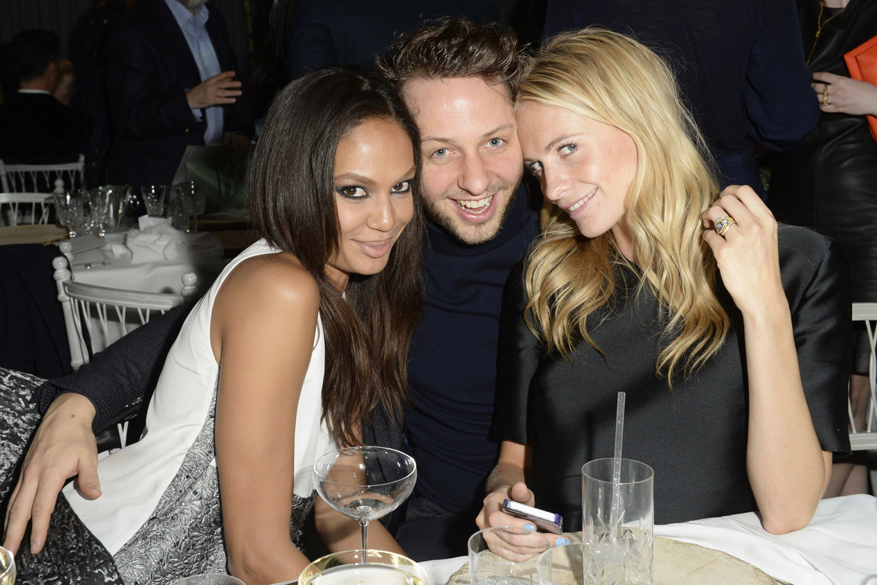 Joan Smalls, Derek Blasberg, Poppy Delevingne