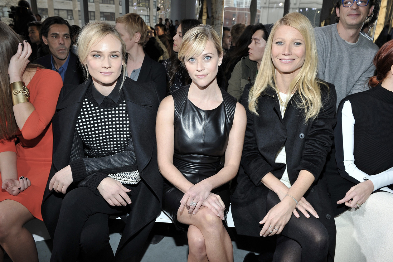 BOSS Fashion Show FW14 Diane Kruger, Reese Witherspoon and Gwyneth Paltrow