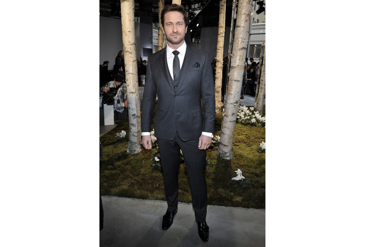 BOSS Fashion Show FW14 Gerard Butler 2