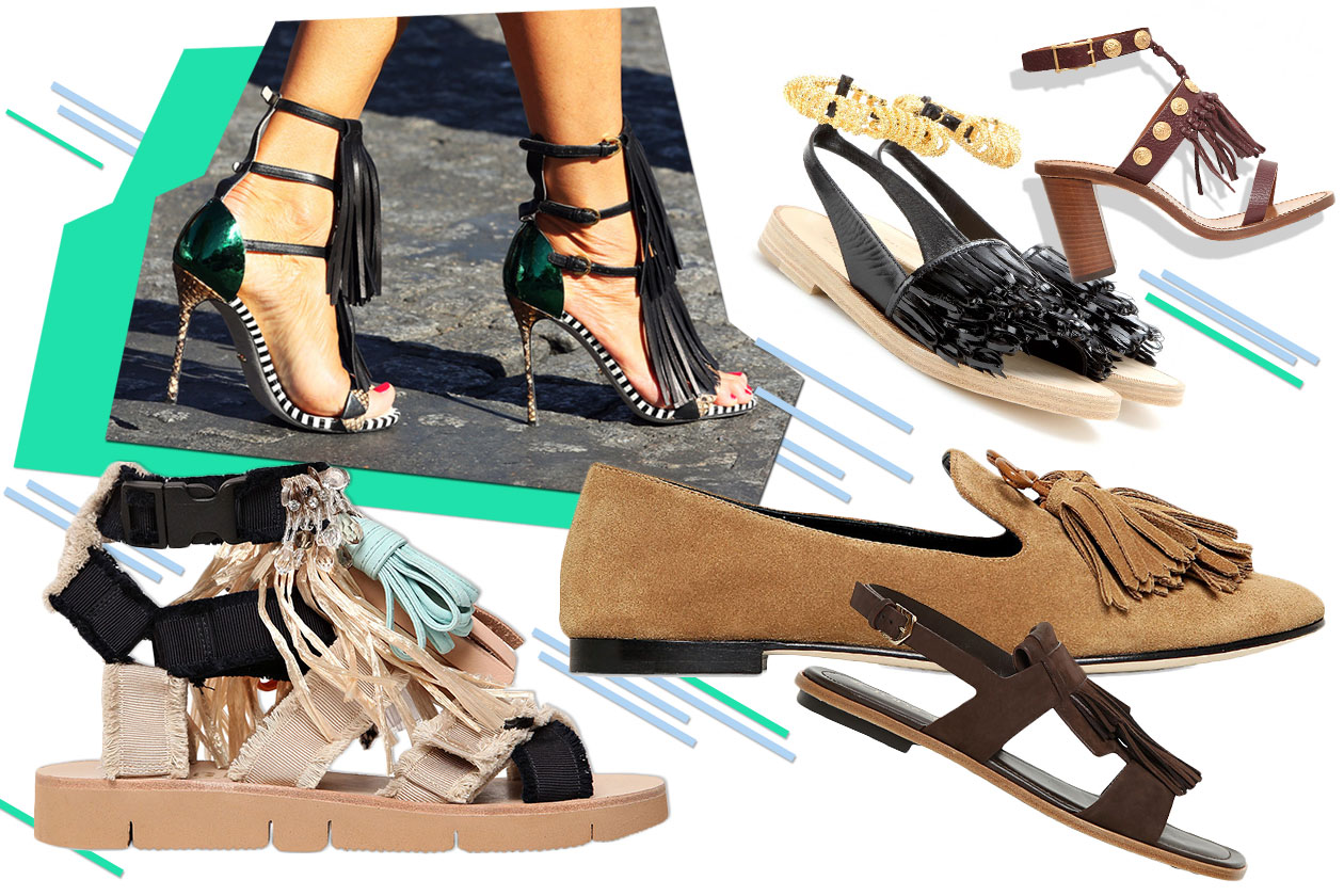 Fashion Che scarpe metto Fringed