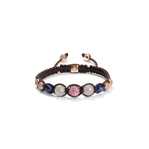 Helena Christensen personalizza il bracciale Shamballa Jewels a scopo benefico