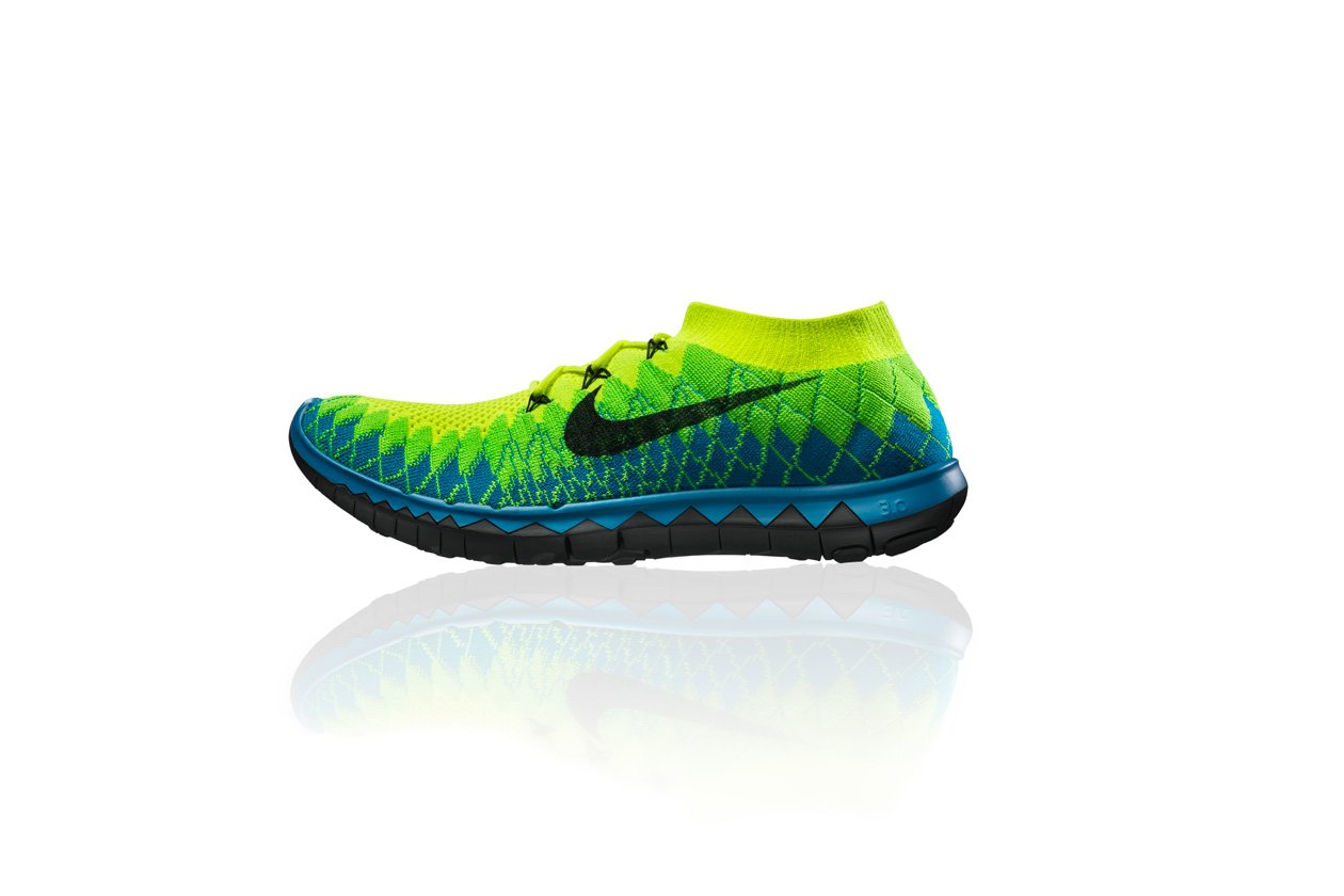 Nike Free Flyknit 3.0 mens side profile 28057