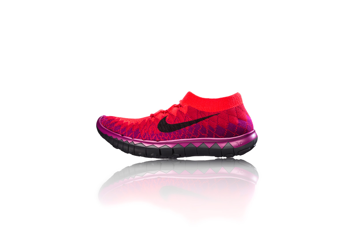 Nike Free Flyknit 3.0 womens side profile 28060